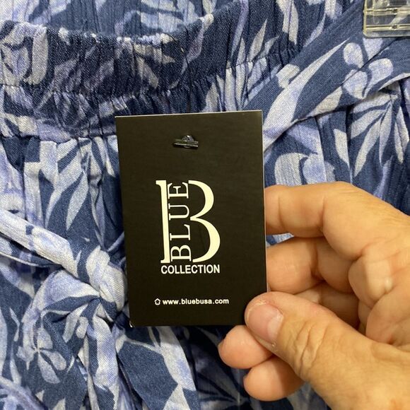 Blue B shorts - Picture 2 of 4